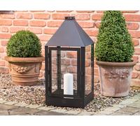 A2 Living Tutte le Stagioni Lanterna XL Mega Nero Intemperie Inossidabile Orto