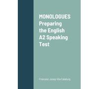 A2 Speaking cards - MONOLOGUES