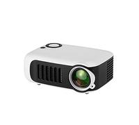 A2000 Mini Portable Mobile Phone Projector Mini Projector HD 1080P Household Children Home Theater Projector (Size : Orange And Black Contrast) (White And Gray Contrast)