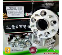 A211WB 2 DISTANZIALI DOPPIA BULLONERIA 30 mm 5X108 SPECIFICI X CITROEN C6 2005>