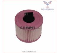 A2334 Filtro aria motore Tecnocar