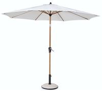 A237641 Ombrellone 0795870 Palinuro 3mt Bianco/naturale Con Snodo