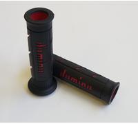 A250 MANOPOLE DOMINO RACING XM2 SUPER SOFT NERO-ROSSO KYMCO Xciting 300