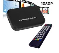 A28C USB SD Mmc HDMI VGA Av Ypbpr Multi TV Media Player + Ir Telecomando 1080p