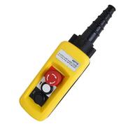 A29132/4/6/8-bit paranco elettrico pulsante di sollevamento interruttore comando singola/doppia velocità azionamento della gru telecomando(3,Single Speed 1pcs)