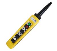 A29132/4/6/8-bit paranco elettrico pulsante di sollevamento interruttore comando singola/doppia velocità azionamento della gru telecomando(9,Single Speed 1pcs)