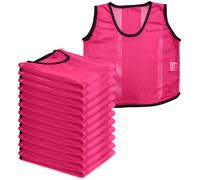 A2Z 12 Pezzi Sportivi Rete Bavaglini Comodi Durante Calcio Rugby Sport Adulto