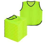 A2Z 12 Pezzi Sportivi Rete Bavaglini Comodi Durante Calcio Rugby Sport Adulto