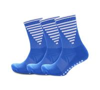A2Z 3 Pezzi Calze Da Calcio Per Uomo Grip Traspiranti Antiscivolo In Spugna