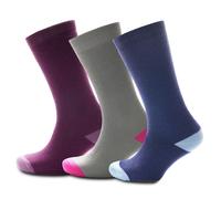 A2Z 3 Pezzi Calze Wellington Da Donna Alte Fino Al Polpaccio Comode 4-7