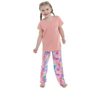 A2Z 4 Bambine Manica Corta Pigiama Set 2 Pezzi Comodo Biancheria da Notte Set