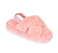 A2Z 4 Bambini Ragazza Ragazzi Ciabatte Pelliccia Trapuntato Slider - SLPR AZ32042 Baby Pink 9/10 UK Ch