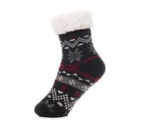 A2Z 4 Bambini Ragazzi Natale Soffice Sherpa IN Pile Foderato Antiscivolo Calzini