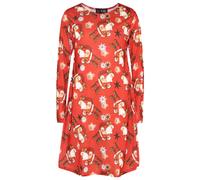 A2Z 4 Bambini Vestito Babbo Natale Pupazzo di Neve Swing Abito