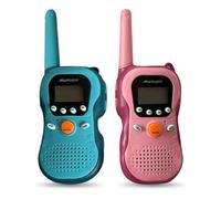A2Z 4 Bambini Walkie 3KM Gamma 2-Way Radio Toy Voice Changer Apprendimento Gioco