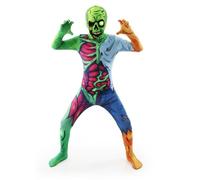 A2Z 4 Kids Bambini e Tossico Spaventosa Scheletro Body Zombie Costume Halloween