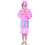 A2Z 4 Kids Bambini Ragazze Ragazzi Accappatoio Novità 3D Sirena Animale - Bathrobe Mermaid_7-8