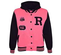 A2Z 4 Kids® Bambini Ragazze Ragazzi R Fashion Fox - B.B Jacket New Fox Neon Pink 7-8