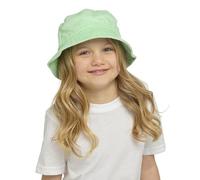 A2Z 4 Kids Cappello alla pescatora per ragazzi e ragazze, 100% cotone, tinta unita, slavato con pietre estive, leggero e traspirante, a tesa larga, multicolore, 3-10 anni, Menta, 3 anni