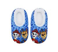 A2Z 4 Kids Pantofole con licenza ufficiale Paw Patrol, per ragazzi e ragazze, in caldo pile, foderate in pile, morbide e accoglienti, taglie 38-42, Blu, 6/8 UK