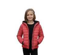 A2Z 4 Kids Ragazze Giacca Bambini Alla Moda Imbottito Pufffer Bolla Faux - Puffer Jacket Red 11-12