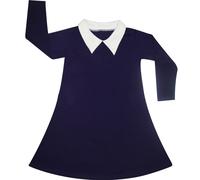 A2Z 4 Kids Ragazze Halloween Viola Swing Abito Peter Pan Collo Svasato 5-13 Anni