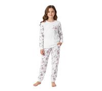 A2Z 4 Kids Ragazze Pigiama Tradizionale Pjs Completo Manica Lunga - Pjs 168 Baby Pink 9-10