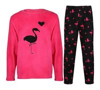 A2Z 4 Kids Ragazze Pigiami 2 Pezzi Morbido Soffice Fleece Abbigliamento da Casa - Pjs 279 Flamingo 9-10