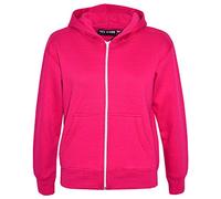 A2Z 4 Kids Ragazze Ragazzi Cerniera Felpa con Cappuccio e Cerniera - Zipper Neon Green 11-12.