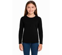 A2Z 4 Kids Ragazze Tinta Unita Manica Lunga T Shirt Morbido Effetto Pe Scuola