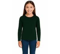 A2Z 4 Kids Ragazze Tinta Unita Manica Lunga T Shirt Morbido Effetto Pe Scuola