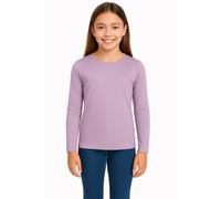 A2Z 4 Kids Ragazze Tinta Unita Manica Lunga T Shirt Morbido Effetto Pe Scuola