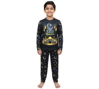 A2Z 4 Kids Ragazzi Eid Mubarak Pigiama Set Luna Moschea Stampa Festive Regali