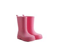 A2Z 4 Kids Stivali di gomma impermeabili in PVC per ragazzi e ragazze, a metà polpaccio, senza lacci, leggeri, durevoli, per esterni, giardino, scuola, camminate, taglia 40, Rosa, 31 EU