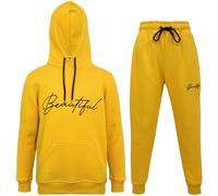 A2Z 4 Kids Tuta da ginnastica da ragazza, con cappuccio, con cappuccio, comoda, per palestra, jogging, corsa, allenamento, jogging, abbigliamento sportivo, abbigliamento da casa, set per bambini dai 3