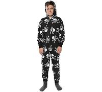 A2Z 4 Kids®, tuta intera da bambini, unisex, con disegni di teschi, perfetta per Halloween, età 5-13 anni nero Black 13 anni