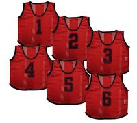 A2Z 6 Confezione SPORTS Numero Rete Bavaglino Confortevole Durante Rugby Adulti