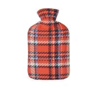 A2Z Acqua Calda Bottiglia Scozzese Flanella Pile Cover 2 Litro Calore Terapia