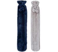 A2Z Acqua Calda Bottiglie Tinta Unita Pile Cover 2 Litro Lungo Calore Terapia