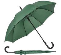 A2Z Bambini Bastone Ombrelli Verde Ombrello Manico Curvo Ombrello 96cm Calotta