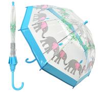 A2Z Bambini Poe Trasparente Cupola Ombrello Vento E Pioggia Resistente Esterno