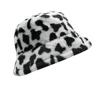 A2Z Donna Animale Soffice Pelliccia Finta Caldo Inverno Secchio Cappelli Morbido
