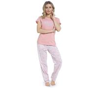 A2Z Donna Manica Corta Pigiama Floreale E Carino Stampe Animalier Soft Jersey Di