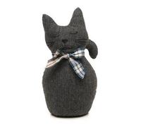 A2Z Fermaporta a forma di gatto, pesante, con sabbia, durevole, elegante, carino, gatto, mucca, perfetto per casa e ufficio, animali farciti, elegante decorazione per la casa