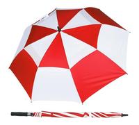 A2Z Golf Ombrello Apertura Automatica 152cm Grande Doppia Cupola Ventilata Durevole Stecche in Fibra di Vetro Manico Morbido EVA Antivento Pioggia Sole Protezione UV Doppia Per Uomini & Donne