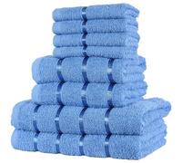 A2Z Lussuoso 8 Pezzi Asciugamani Set Bagno Morbido E Assorbente