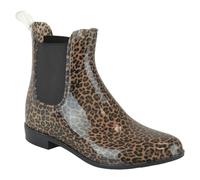 A2Z Stivali da pioggia da donna antiscivolo impermeabili stivali di gomma leggeri Wellington stivali da neve perfetti per tutti i giorni da donna all'aperto stivaletti Chelsea, Leopard, 40 EU