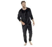 A2Z Uomo Pile Due Pezzi Set Pigiama Invernale Morbido Riposo Top & Fondo M-2XL
