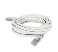 A2ZWORLD 1 Pezzo Cavo Ethernet Cat 6 20 Metri, FTP RJ45 Patch Cord Schermato LAN, Cavo Rete per Modem Router PC Switch Smart TV Console