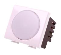 A2ZWORLD 1 Pezzo Lampada di Emergenza LED 220V 0,5W 80LM, Occupa 2 Posti, Colore Bianco, Compatibile Con Bticino Matix, Autonomia 3 Ore, Anti Black Out, Interruttore On/Off